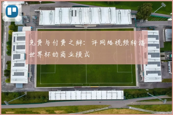 免费与付费之辩：评网络视频转播世界杯的商业模式