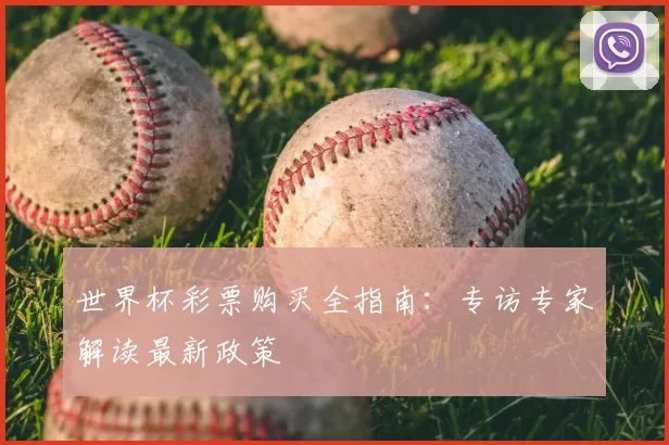 世界杯彩票购买全指南：专访专家解读最新政策
